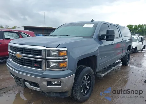 2015 Chevrolet Silverado 1500 2Lt из США, поврежденный, VIN 1GCUKREC3FF204445